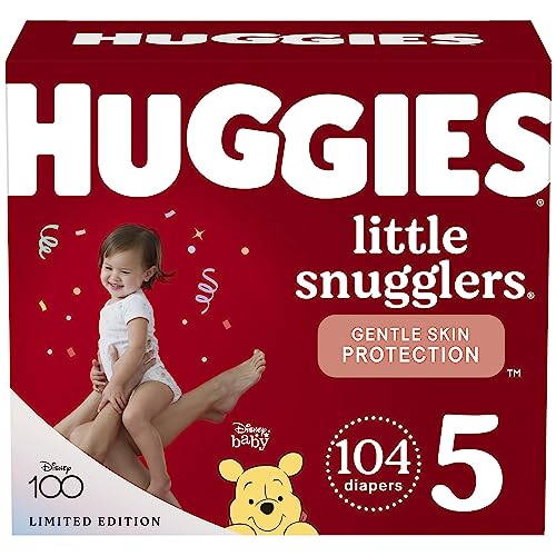 Huggies Little Snugglers Baby Diapers, Size 1 (8-14 lbs), 198 Ct, Newborn Diapers mike'book