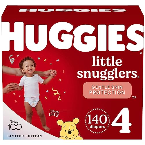 Huggies Little Snugglers Baby Diapers, Size 1 (8-14 lbs), 198 Ct, Newborn Diapers mike'book