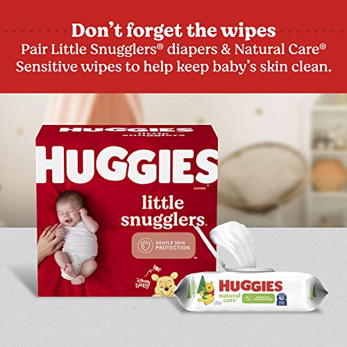 Huggies Little Snugglers Baby Diapers, Size 1 (8-14 lbs), 198 Ct, Newborn Diapers mike'book