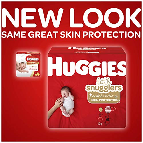 Huggies Little Snugglers Baby Diapers, Size 1 (8-14 lbs), 198 Ct, Newborn Diapers mike'book