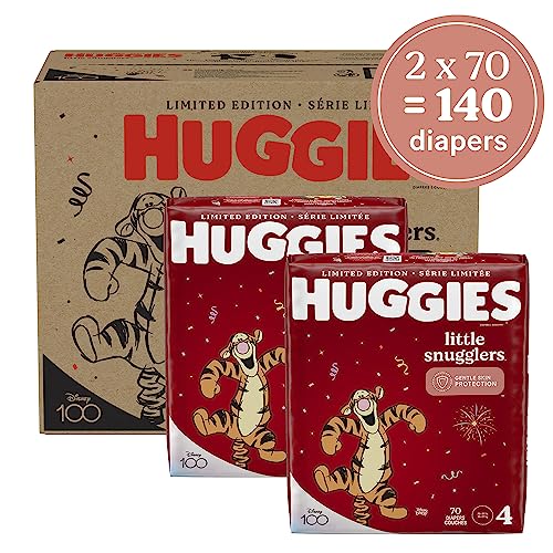 Huggies Little Snugglers Baby Diapers, Size 1 (8-14 lbs), 198 Ct, Newborn Diapers mike'book
