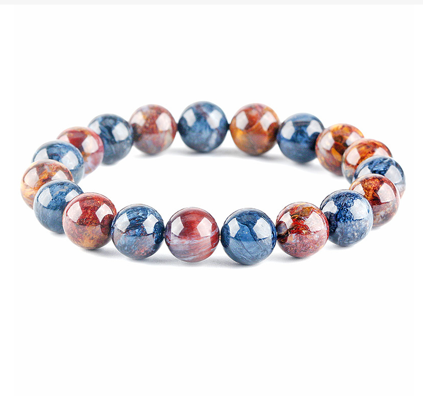Pietersite Tempest Stone Bracelet - Natural Map Stone Crystal Crystal Artisan