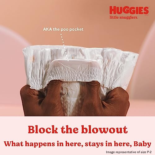 Huggies Little Snugglers Baby Diapers, Size 1 (8-14 lbs), 198 Ct, Newborn Diapers mike'book