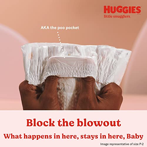 Huggies Little Snugglers Baby Diapers, Size 1 (8-14 lbs), 198 Ct, Newborn Diapers mike'book